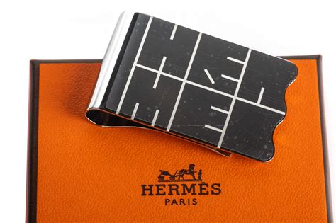 money clip hermes|hermes bill clips.